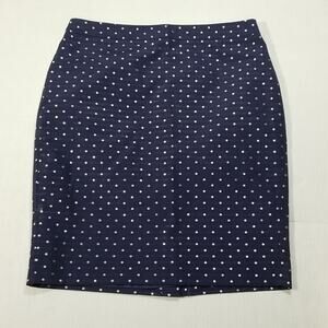 Loft polka dot skirt size‎ 2 NWT
